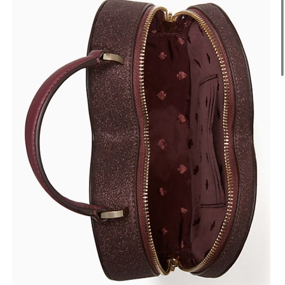 🆕 KATE SPADE | Love Shack Heart Purse Dark Nova - Picture 10 of 14